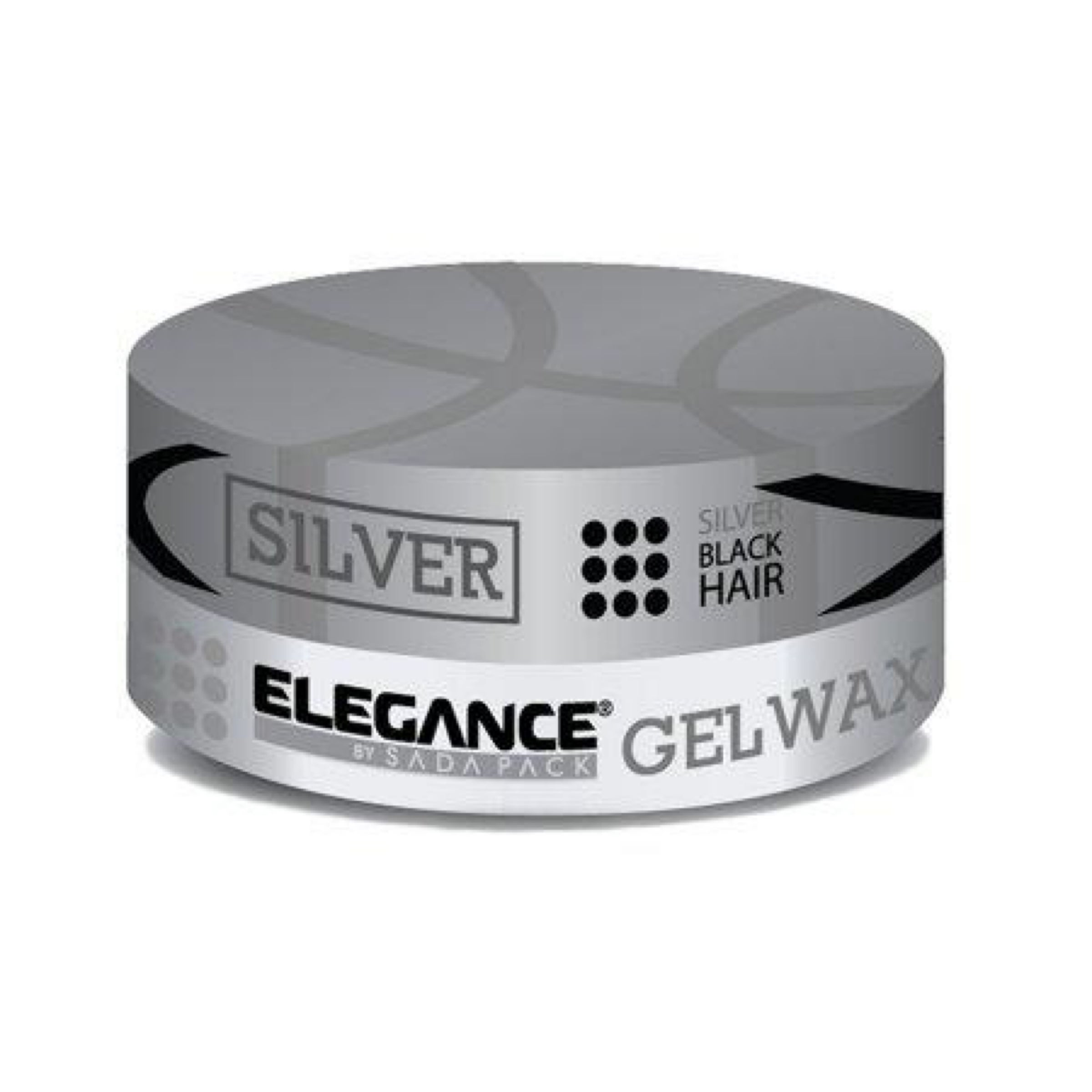 Elegance - Silver Gel Wax - 140ml Elegance - Silver Gel Wax - 140ml